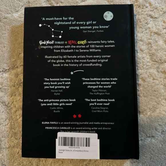 Goodnight Stories for Rebel Girls hardcover book - Picture 3 of 3
